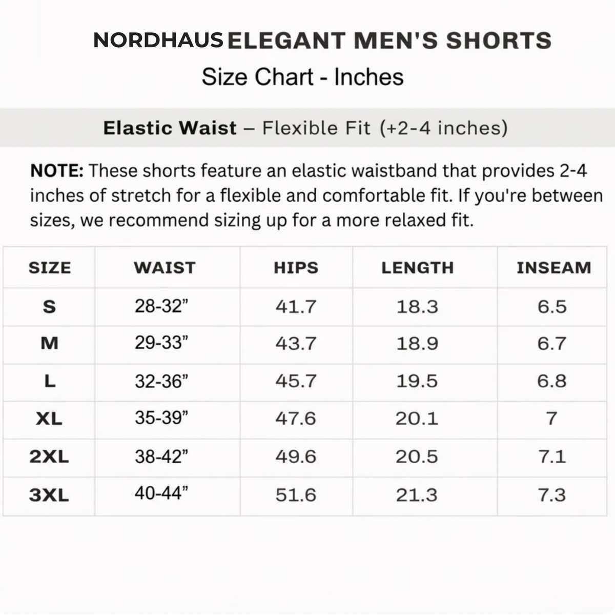 NORDHAUS ELEGANT MEN'S SHORTS