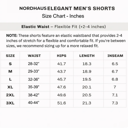 NORDHAUS ELEGANT MEN'S SHORTS
