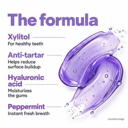 Veloria Purple mouthwash