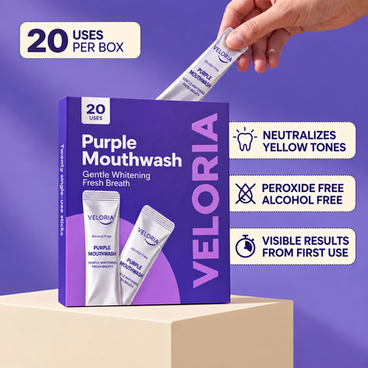 Veloria Purple mouthwash